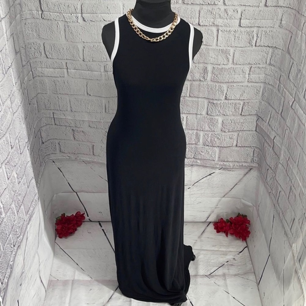 Women Boohoo Long Stretchy Maxi Dress (12) A17